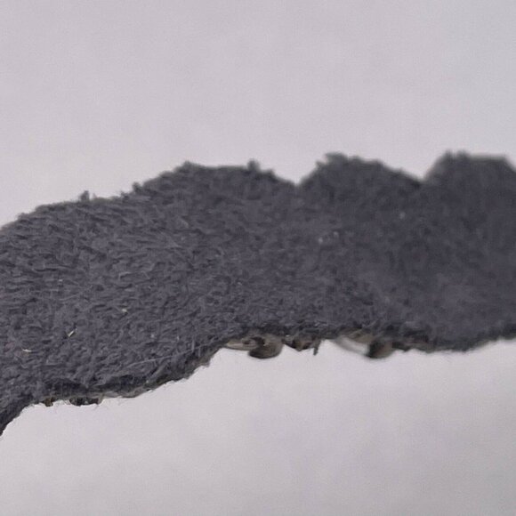 Faceted Crystal Leather Backed Headband - Picture 8 of 8